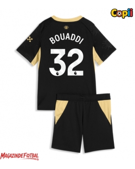 Manchester City Ayyoub Bouaddi #32 Echipament de Fotbal Replică 2026-27 Copii Deplasare (+ Șorturi)